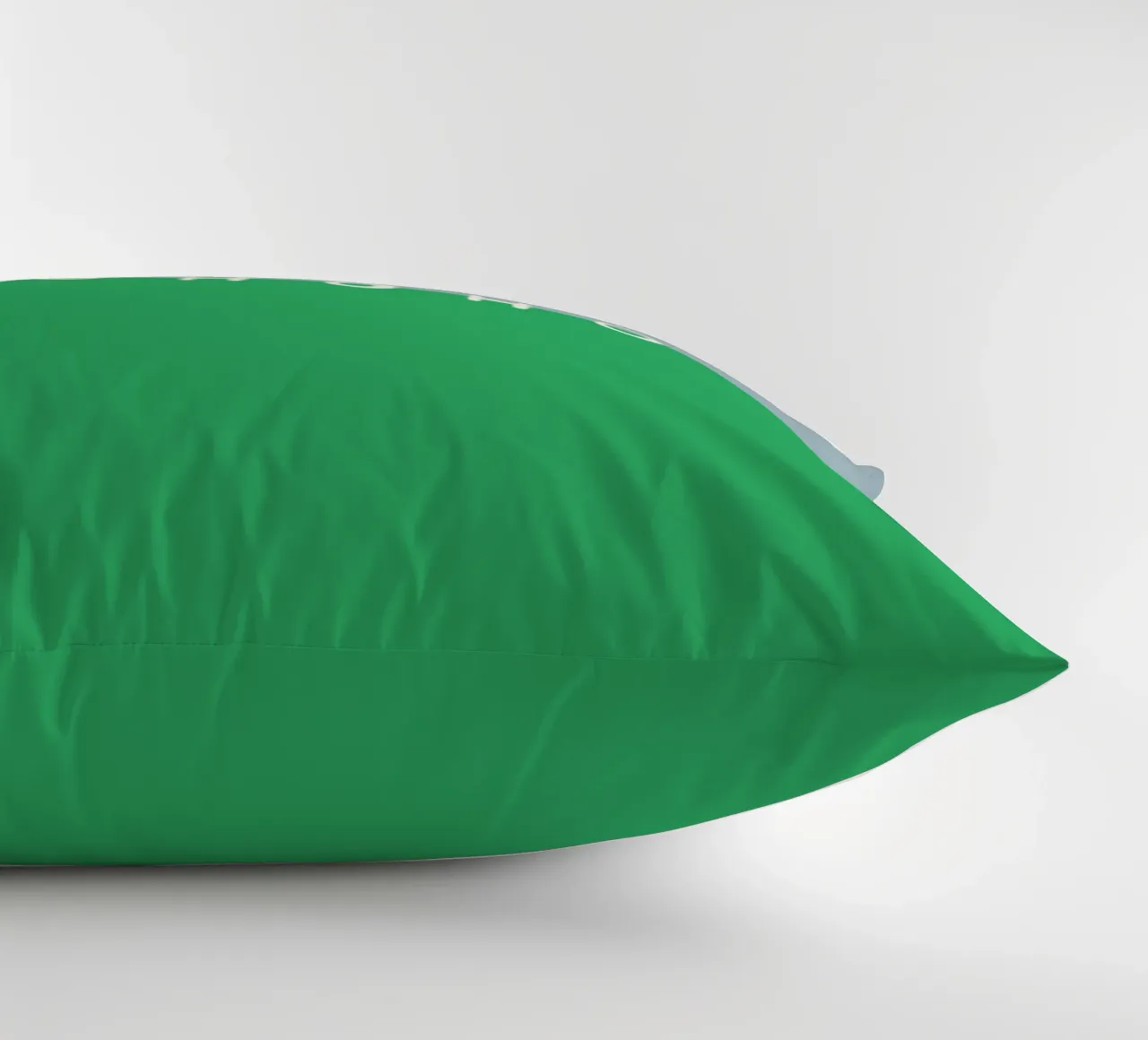 Hohoho Color Block Grün cuscino da Sophie Augustin Illustration