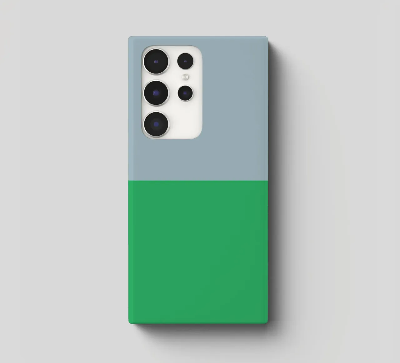 Hohoho Color Block Grün cover samsung da Sophie Augustin Illustration