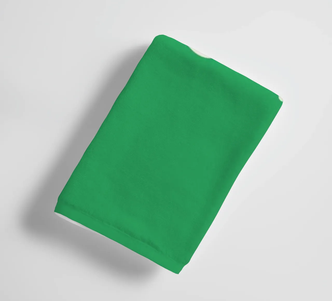 Hohoho Color Block Grün badhanddoek van Sophie Augustin Illustration