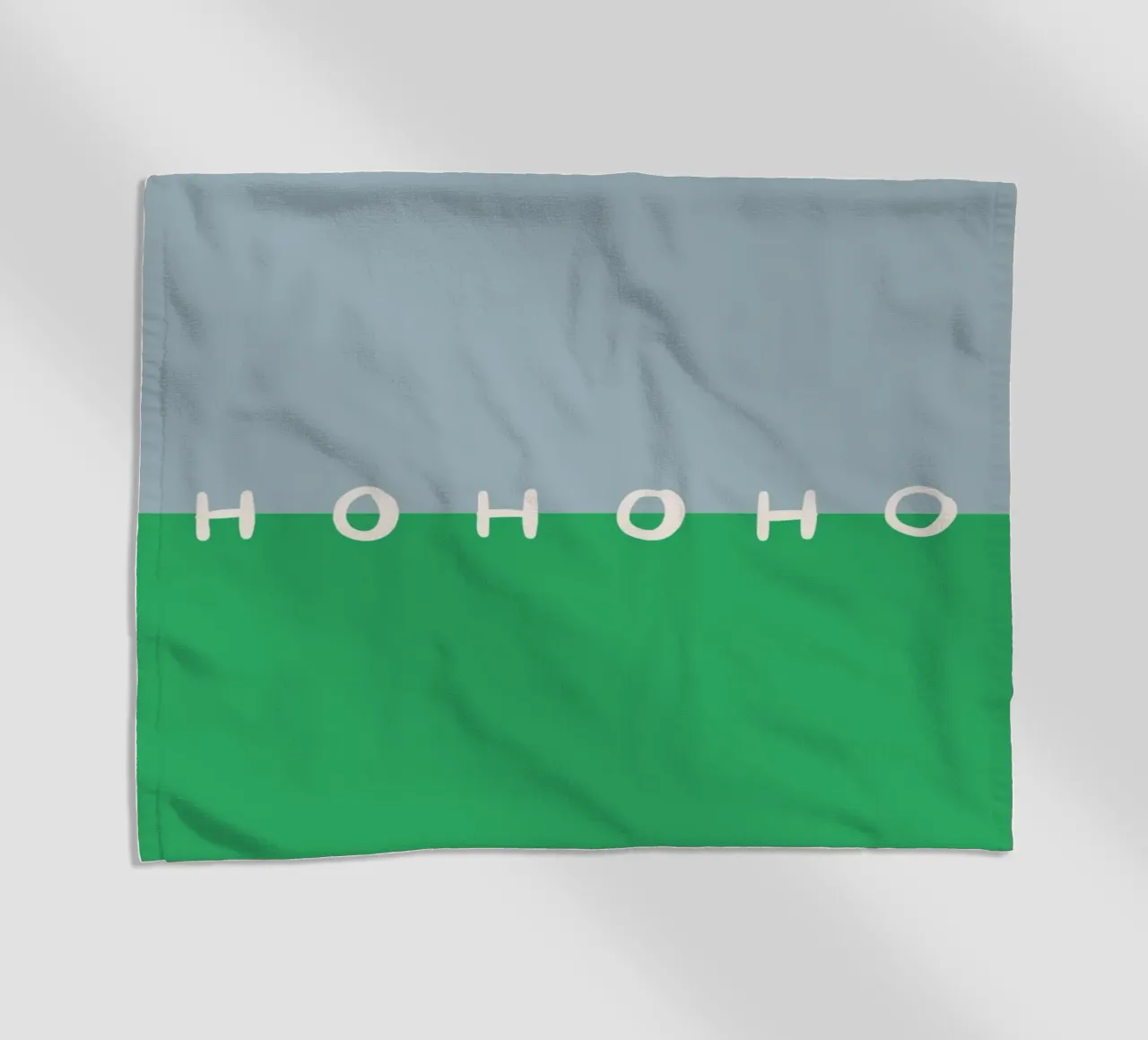 Hohoho Color Block Grün telo mare da Sophie Augustin Illustration