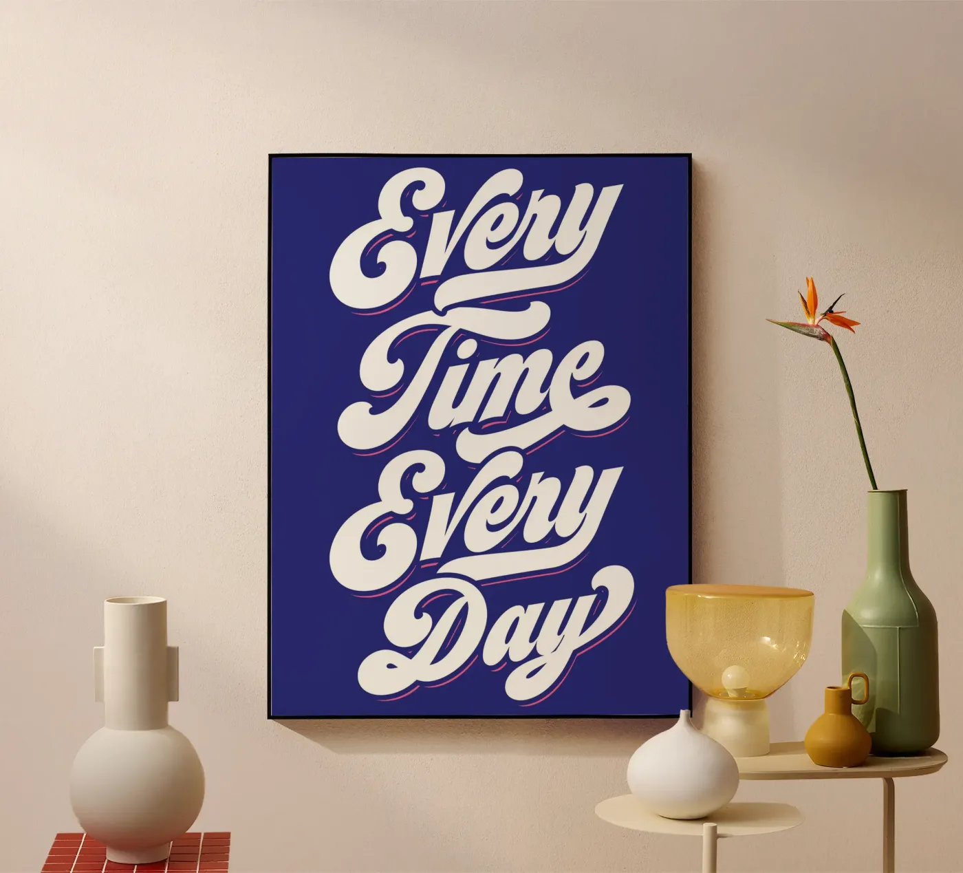 Every Time plexiglas de Tamsen Design