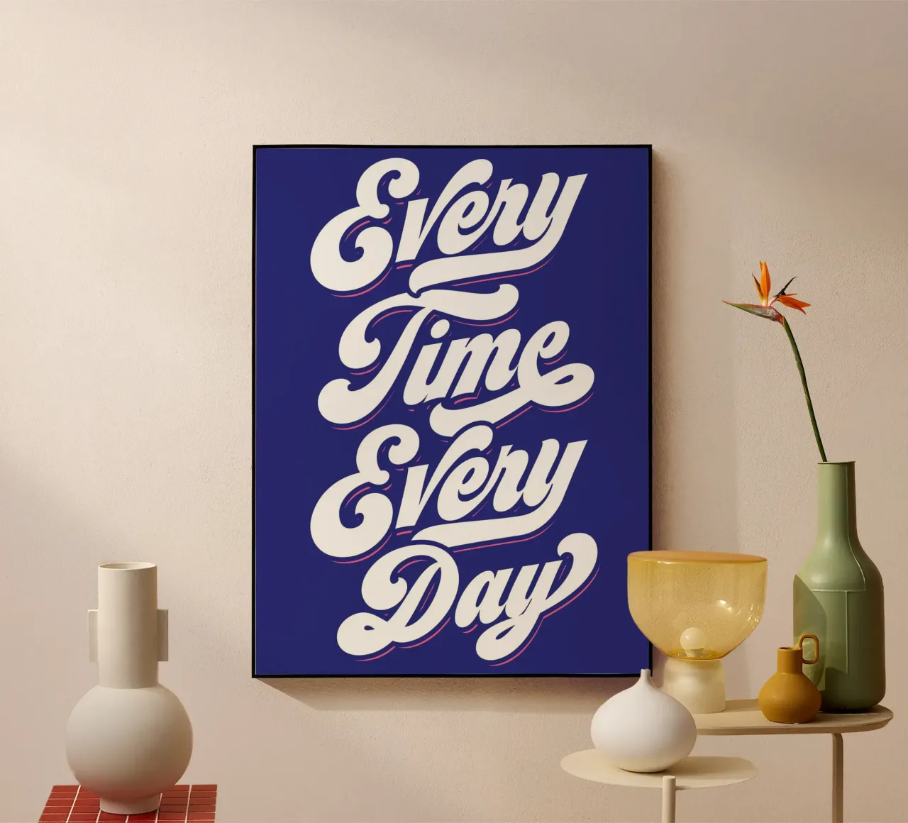 Every Time plexiglass da Tamsen Design