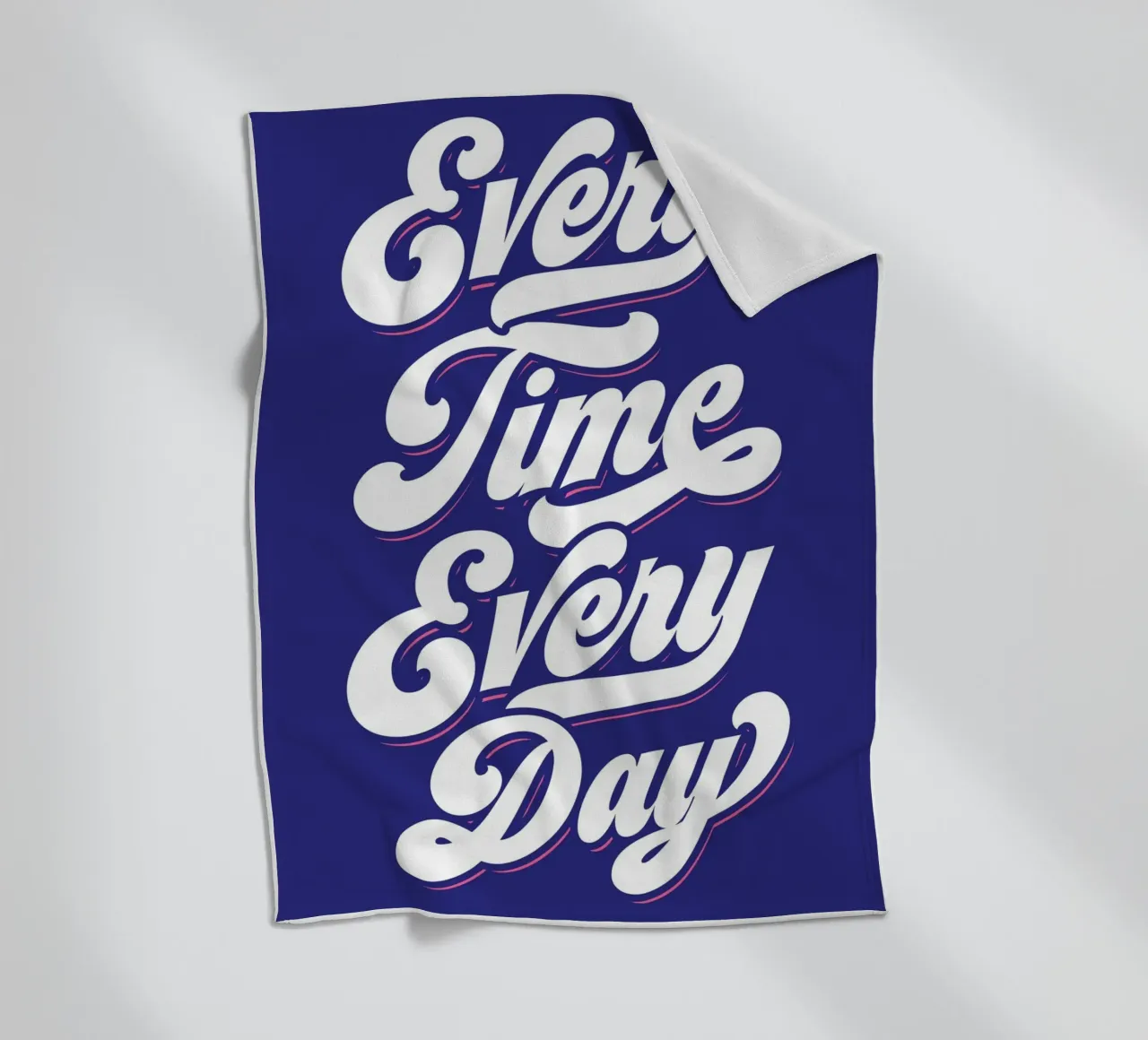 Every Time coperta in pile da Tamsen Design