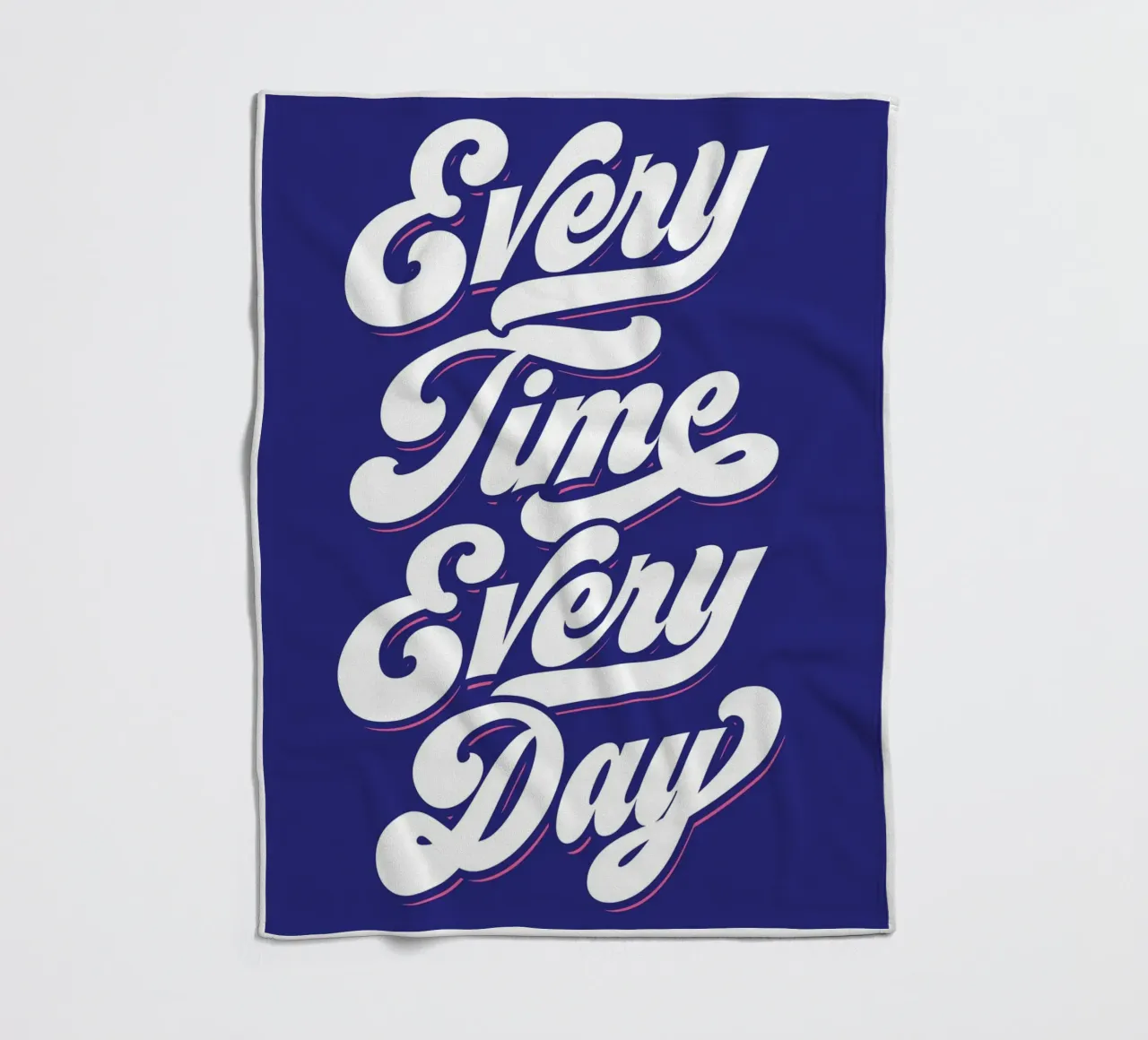 Every Time coperta in pile da Tamsen Design