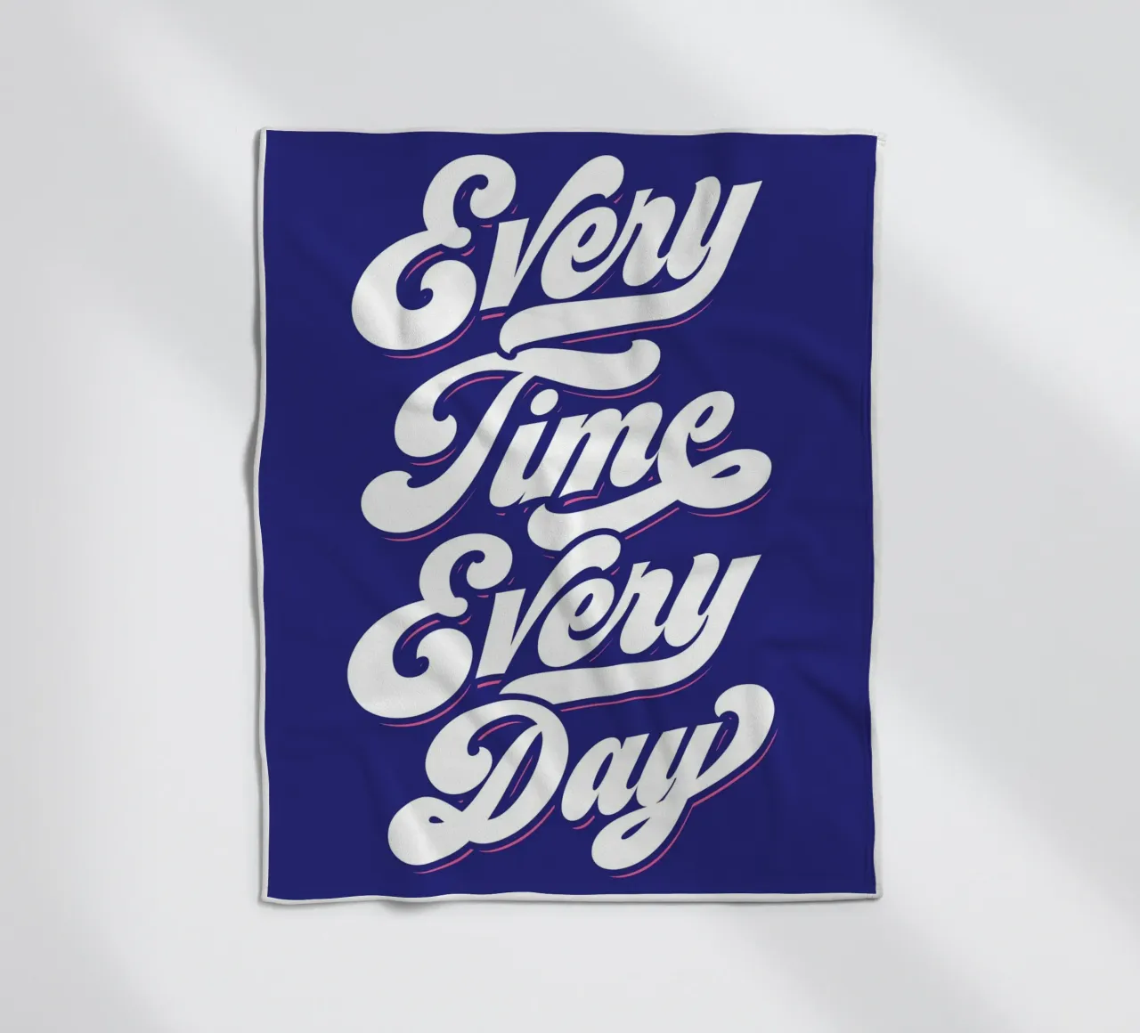 Every Time coperta in pile da Tamsen Design