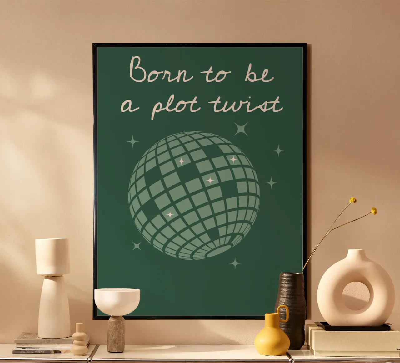 Plot Twist Disco poster da vintageshop