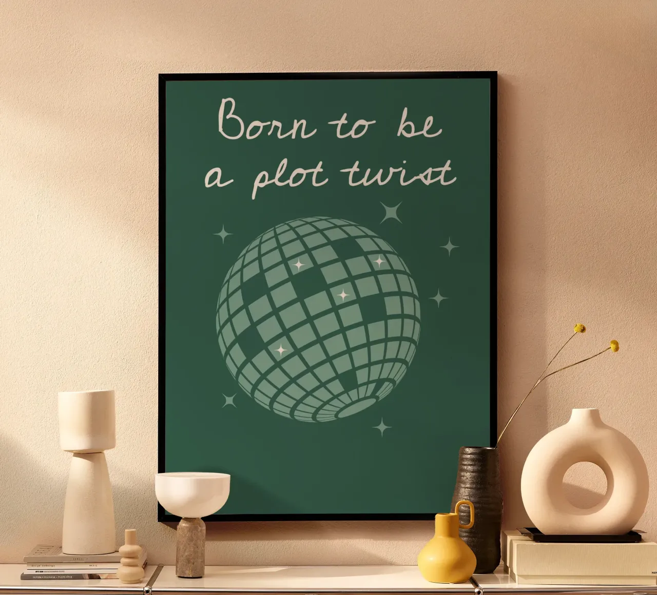 Plot Twist Disco poster da vintageshop