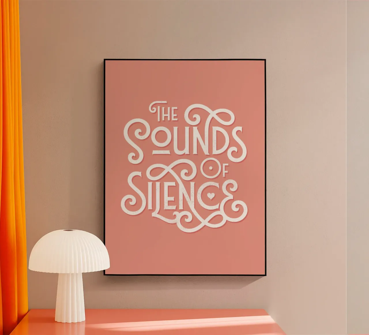 Silence plexiglass da Tamsen Design