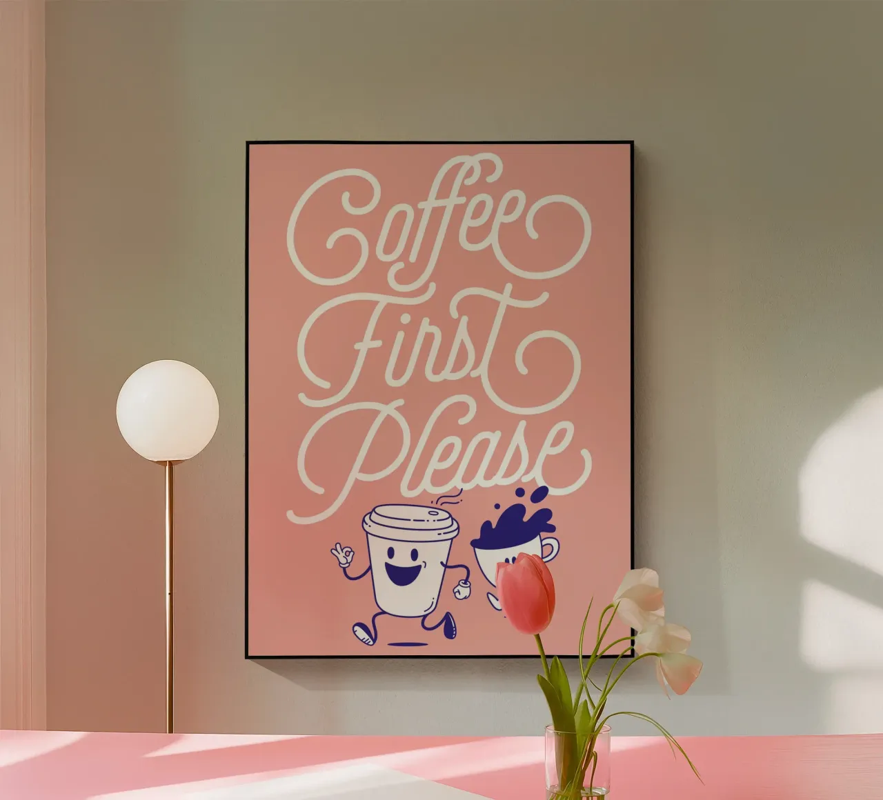 Coffee first! plexiglass da Tamsen Design