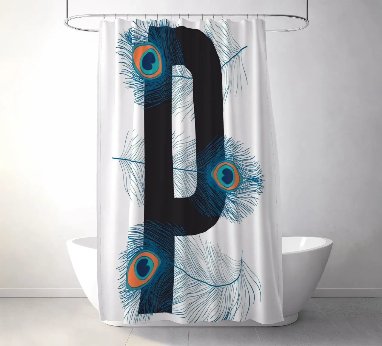 P like... tenda da doccia da Tamsen Design