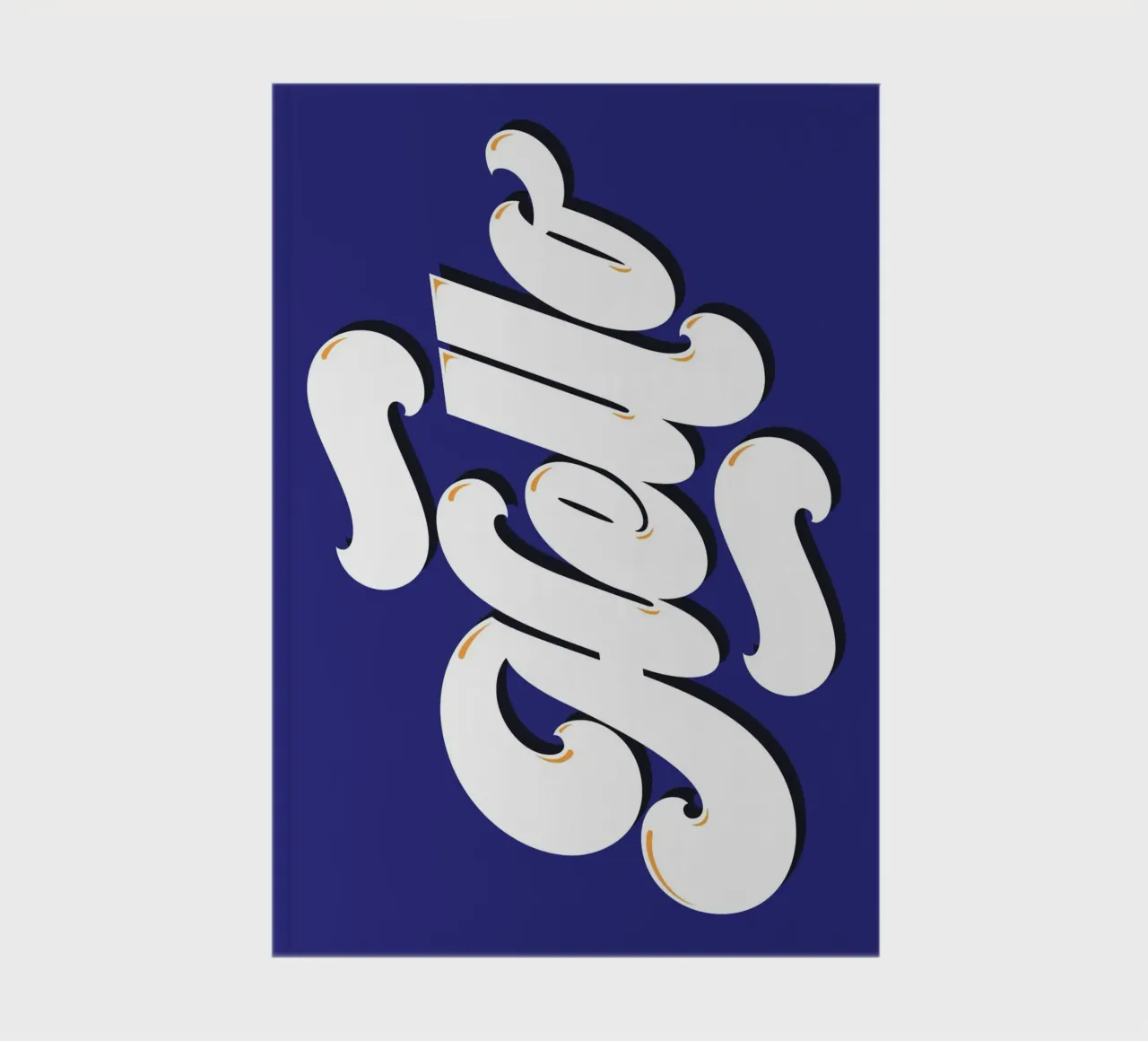 Hello Notizbuch von Tamsen Design