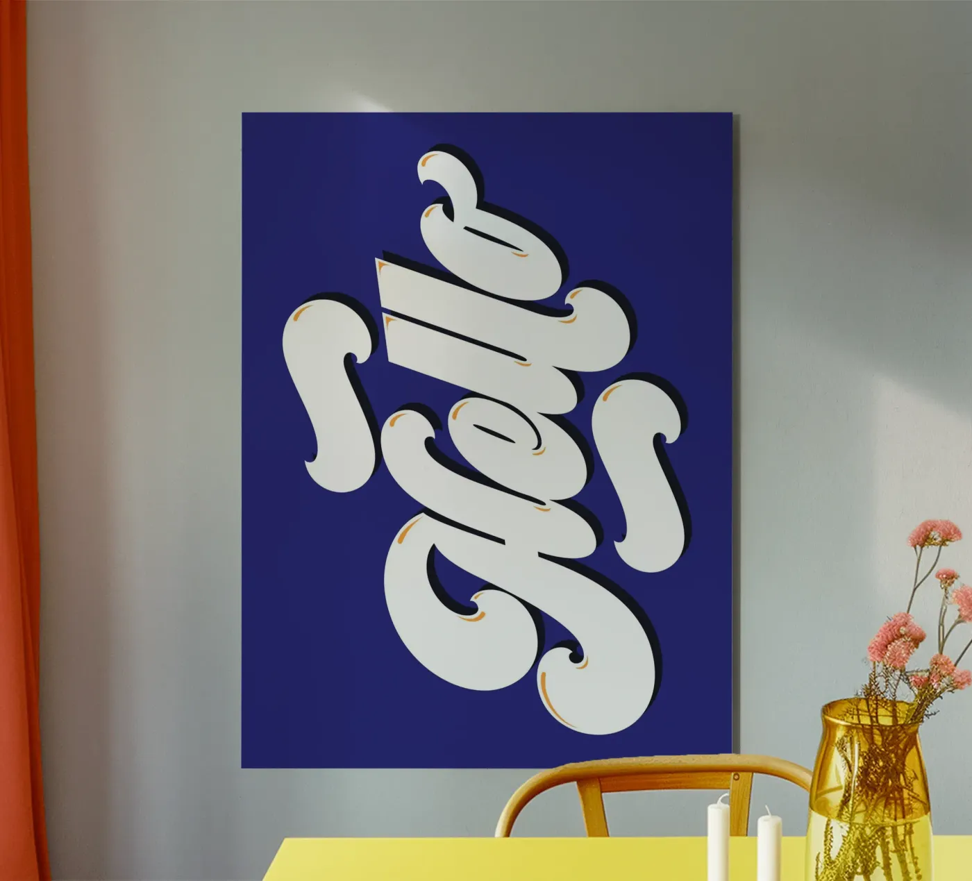 Hello forex plate by Tamsen Design