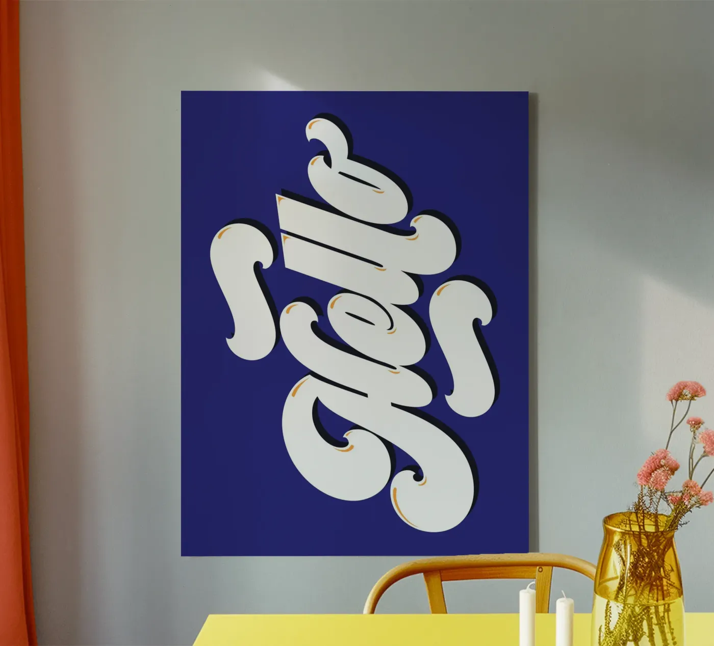 Hello canvas by Tamsen Design