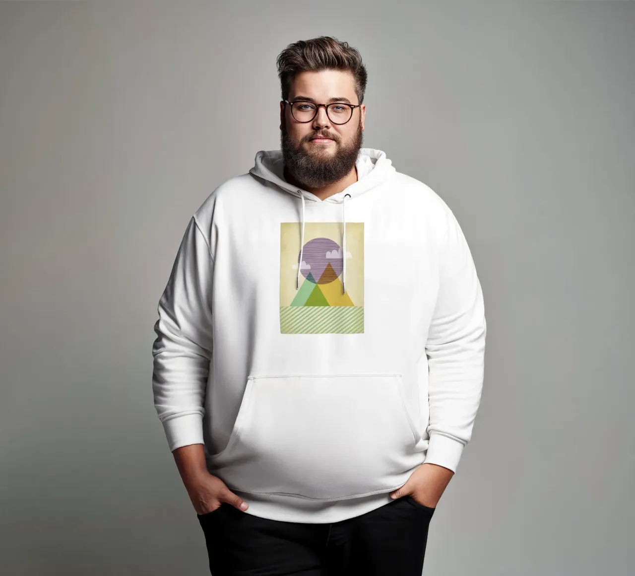 Sorgere della luna felpa con cappuccio da Kim Hubball Studio