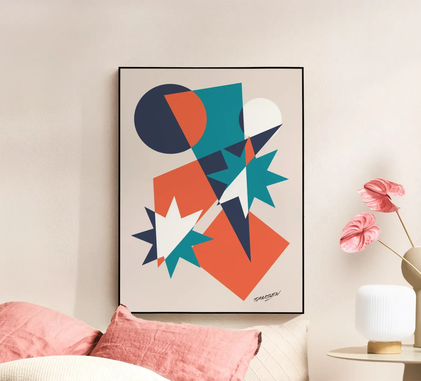Big Bang! Acryl-Glas von Tamsen Design