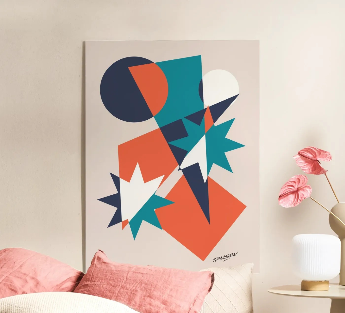 Big Bang! Acryl-Glas von Tamsen Design