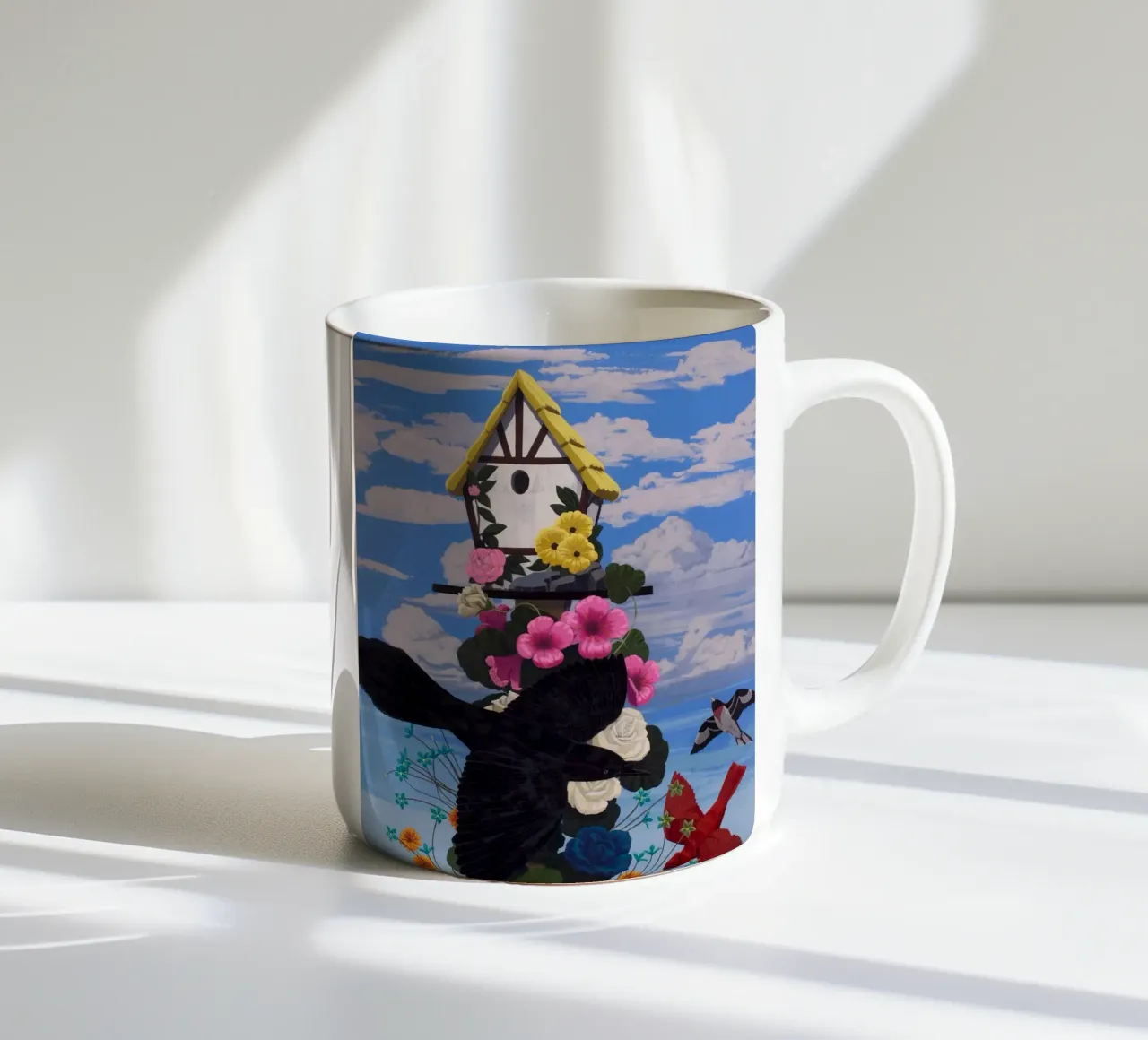 Corvi neri tazza in ceramica da carol shop