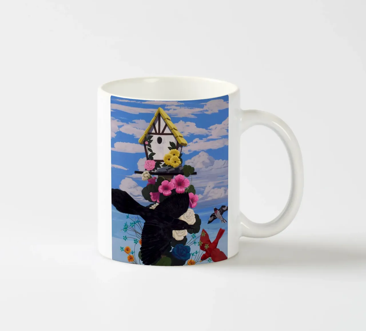 Corvi neri tazza in ceramica da carol shop