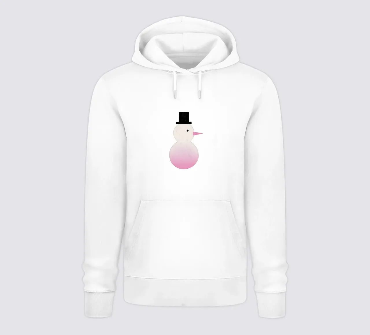 Schneemann Farbverlauf felpa con cappuccio da Sophie Augustin Illustration