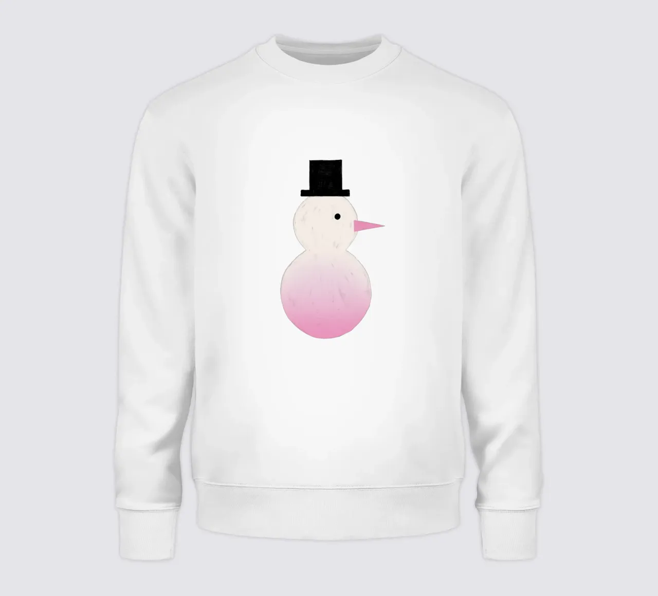 Schneemann Farbverlauf felpa da Sophie Augustin Illustration