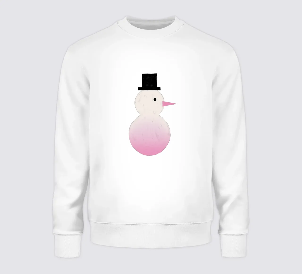 Schneemann Farbverlauf felpa da Sophie Augustin Illustration