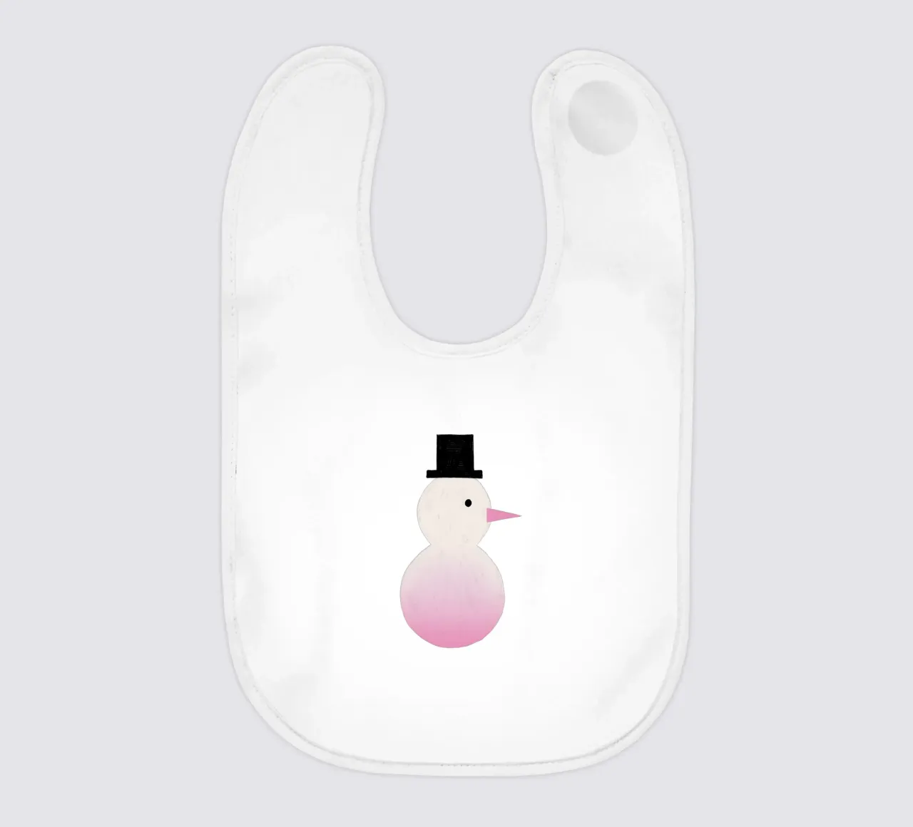 Schneemann Farbverlauf bavaglino da Sophie Augustin Illustration