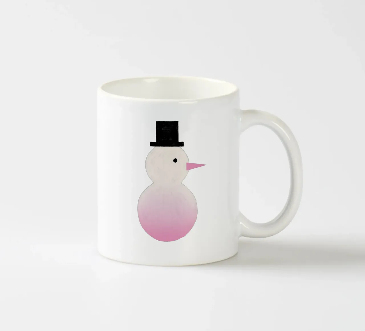 Schneemann Farbverlauf tazza in ceramica da Sophie Augustin Illustration