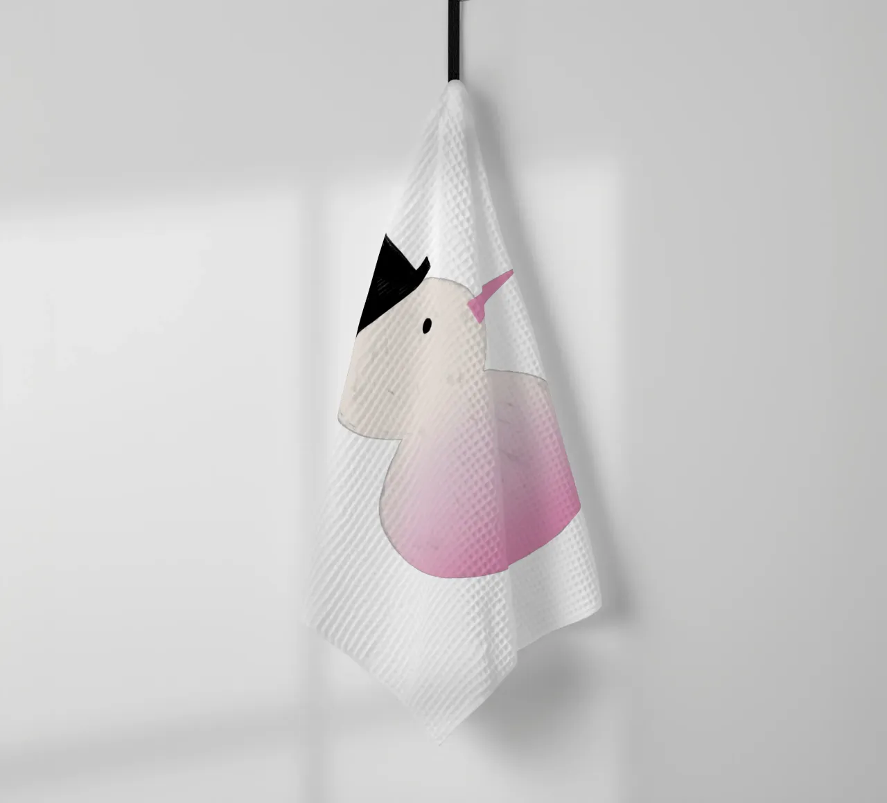 Schneemann Farbverlauf canovaccio da cucina da Sophie Augustin Illustration