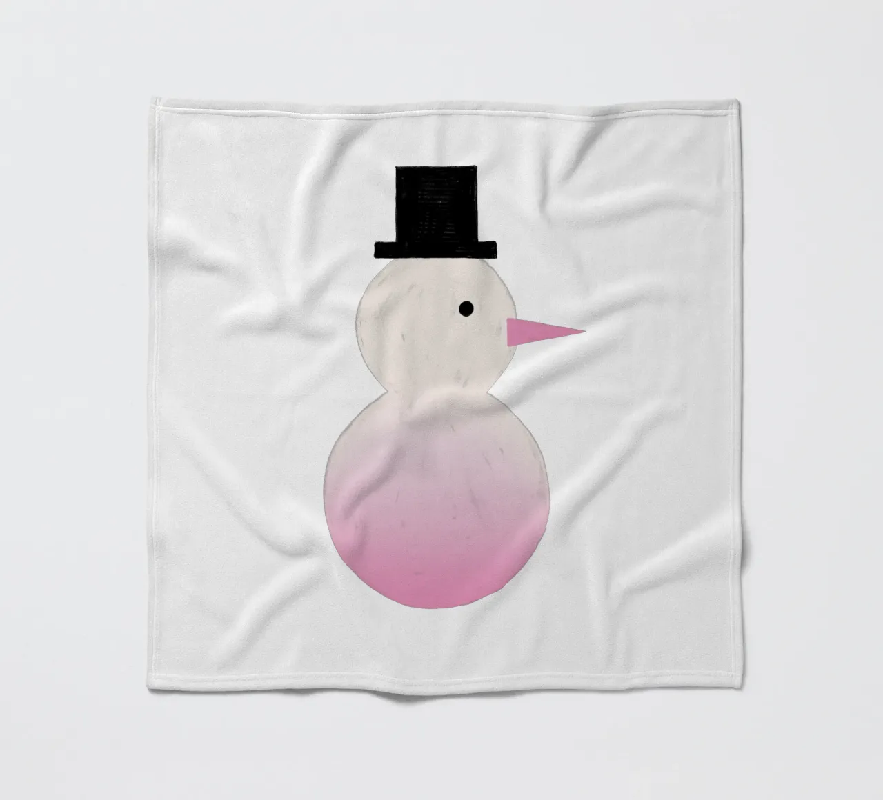 Schneemann Farbverlauf coperta in pile da Sophie Augustin Illustration