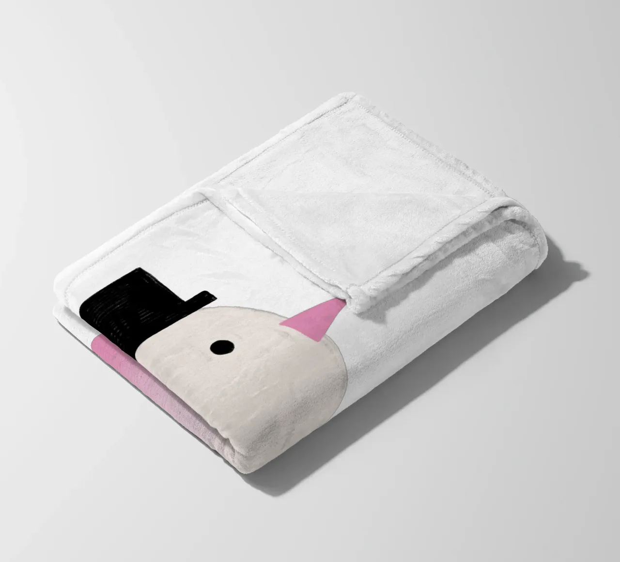 Schneemann Farbverlauf coperta in pile da Sophie Augustin Illustration