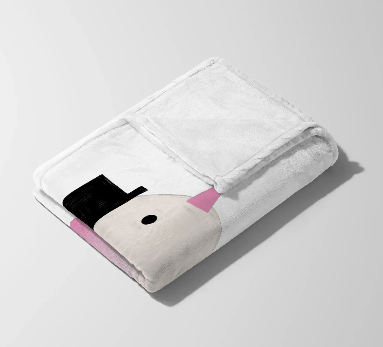 Schneemann Farbverlauf coperta in pile da Sophie Augustin Illustration