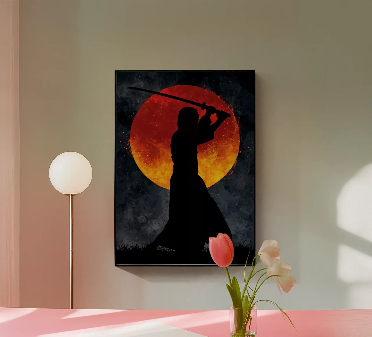 Samurai Sunset Black plexiglass da nabakumov