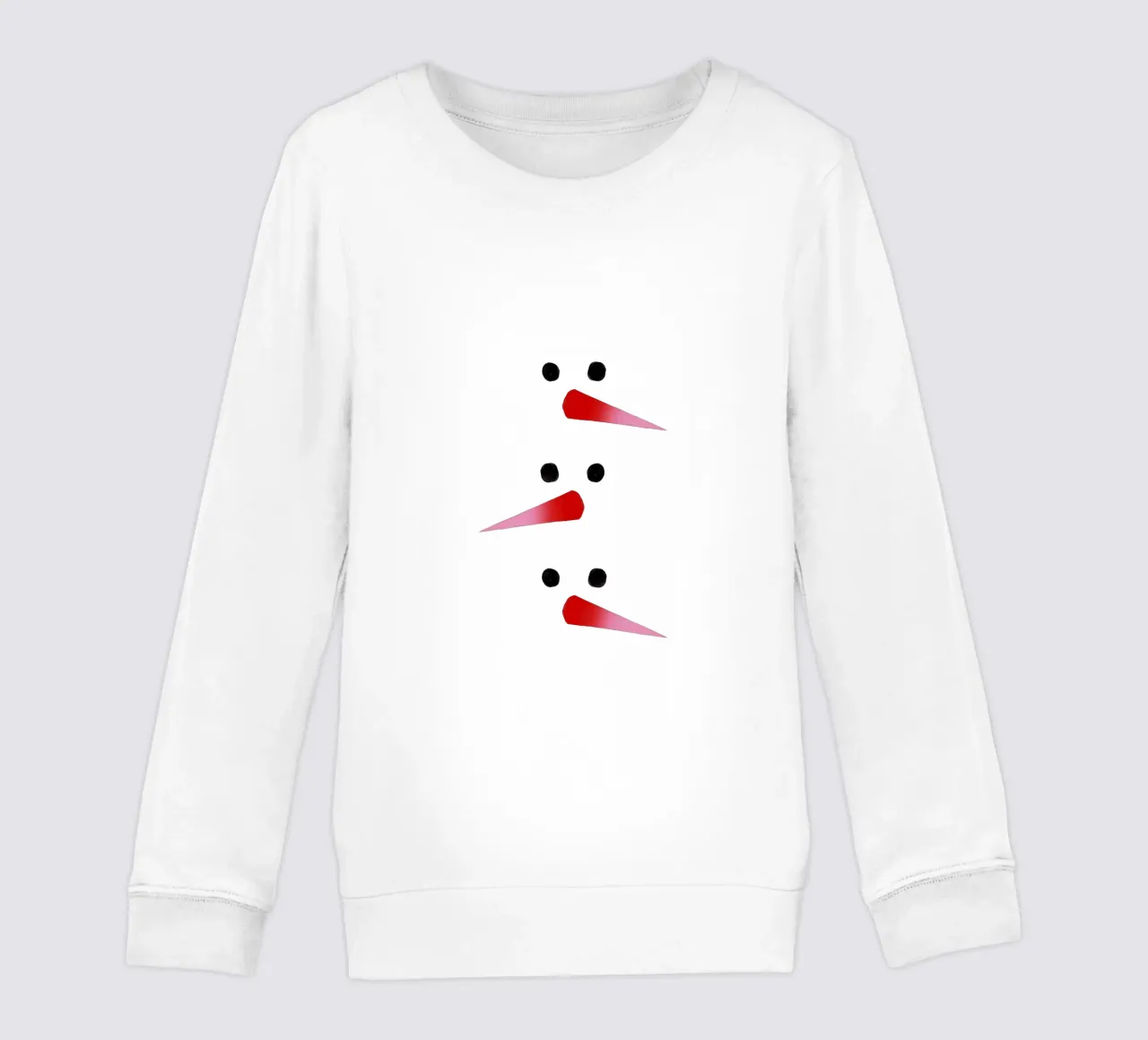 Schneemann-Nasen Farbverlauf felpa bambino da Sophie Augustin Illustration