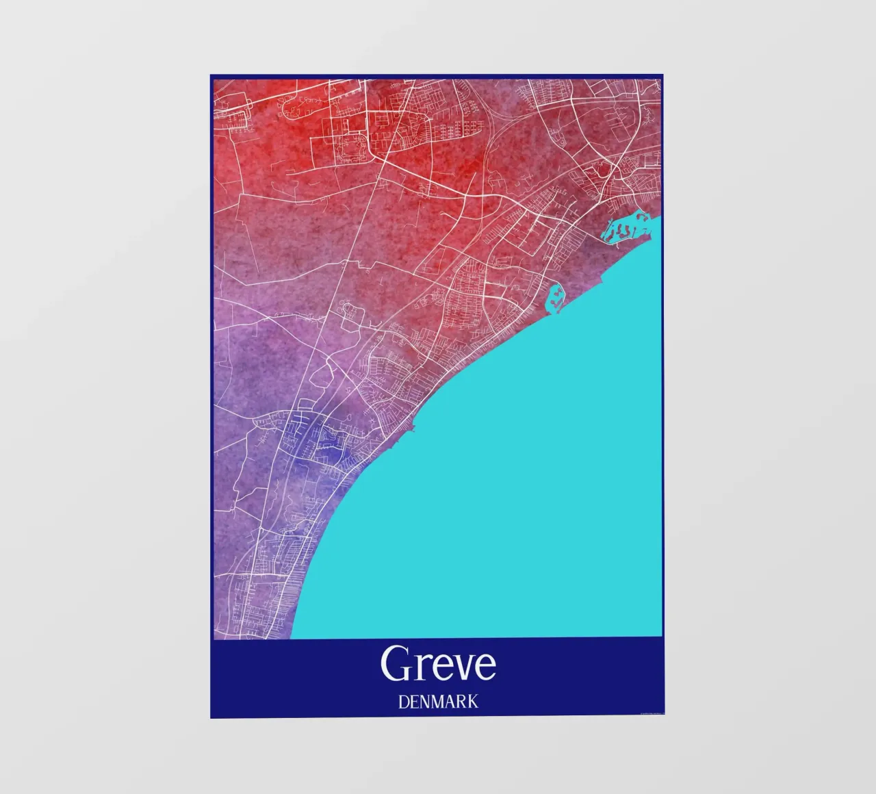 Greve DENMARK telo in pvc da WorldPrint