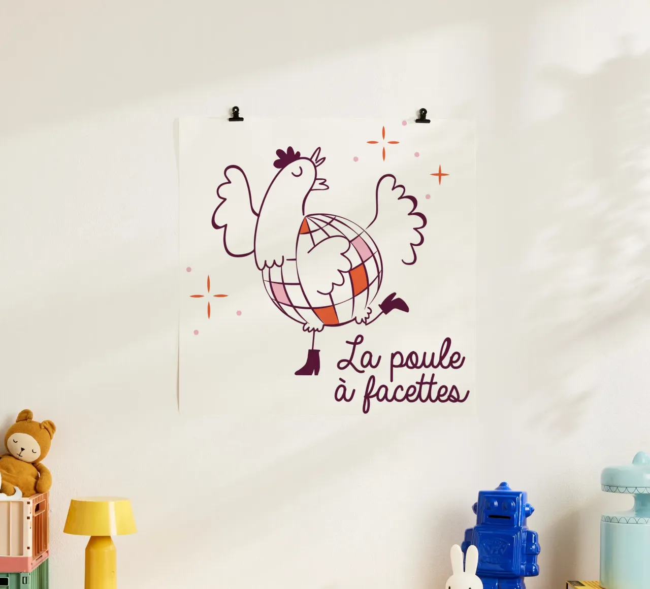 La poule a facettes carta hahnemühle da alice