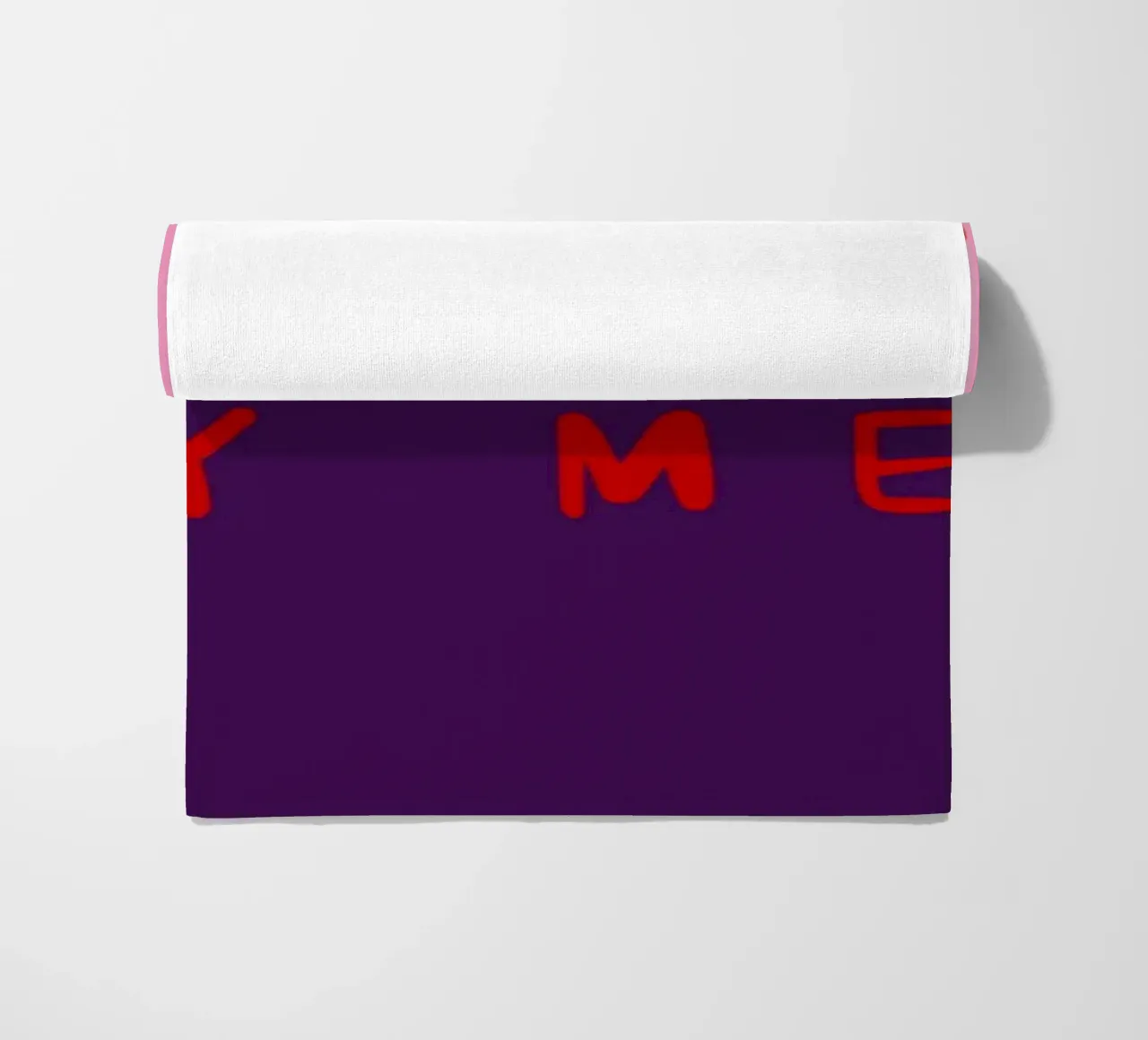 So very Merry Color Block Pink Lila telo mare da Sophie Augustin Illustration