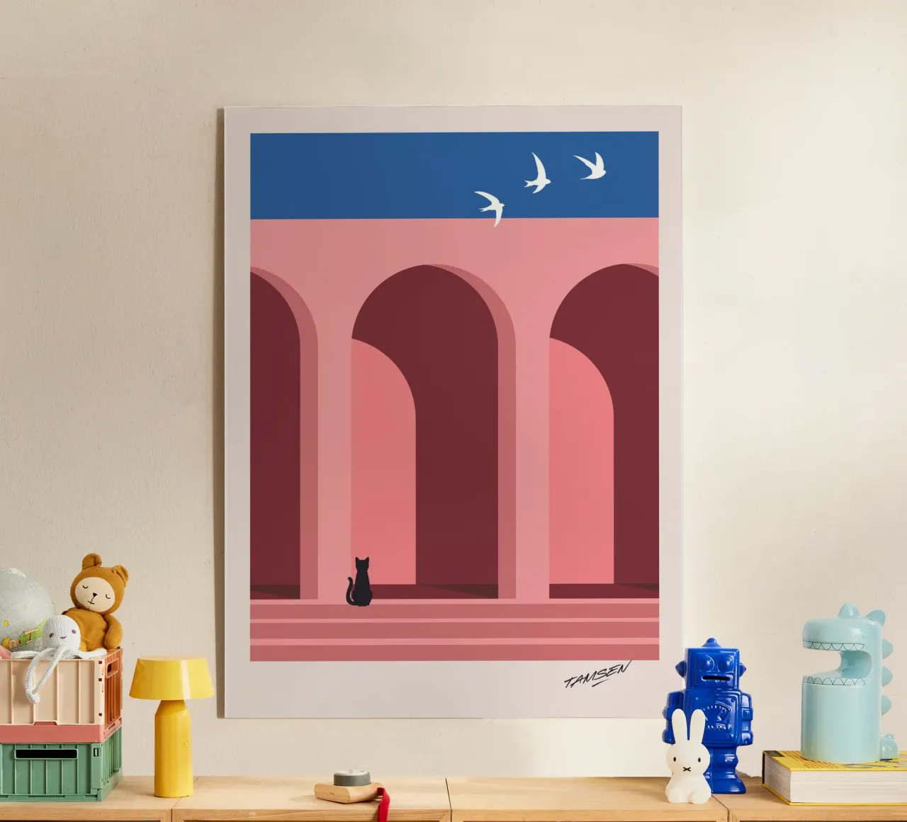 Cat.ch me if you can - 02 plexiglass da Tamsen Design