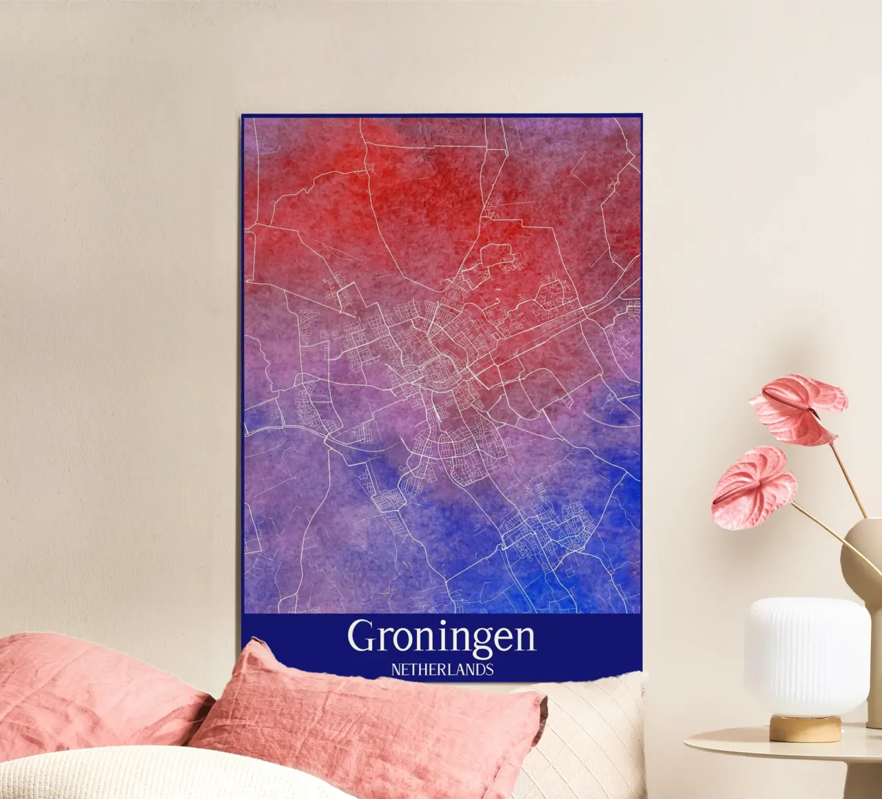 Groningen NETHERLANDS carta hahnemühle da WorldPrint