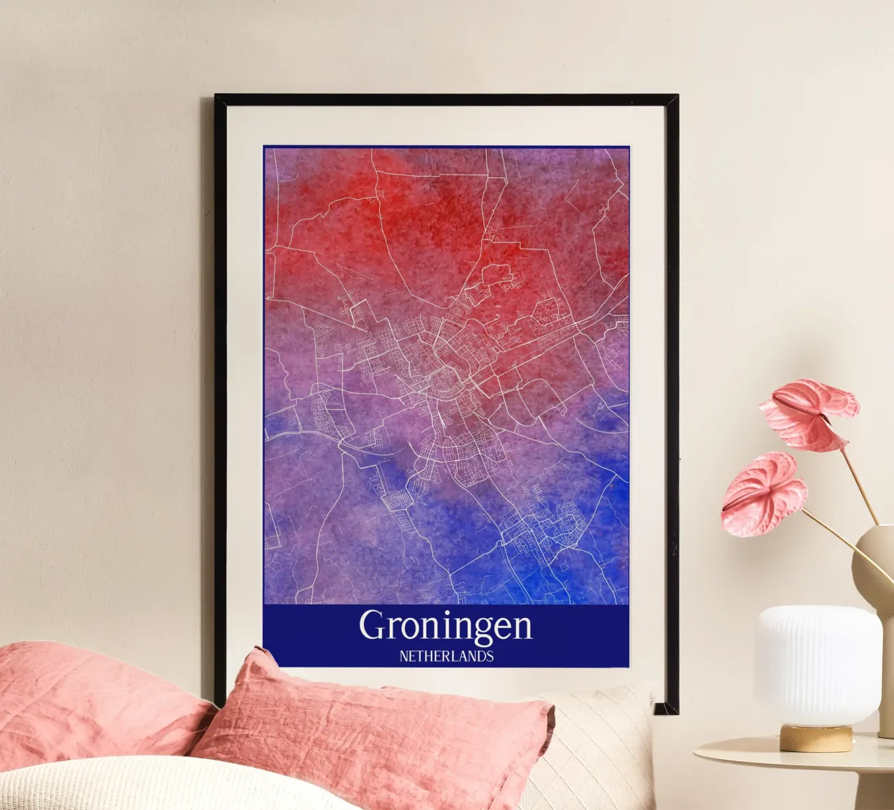 Groningen NETHERLANDS carta hahnemühle da WorldPrint