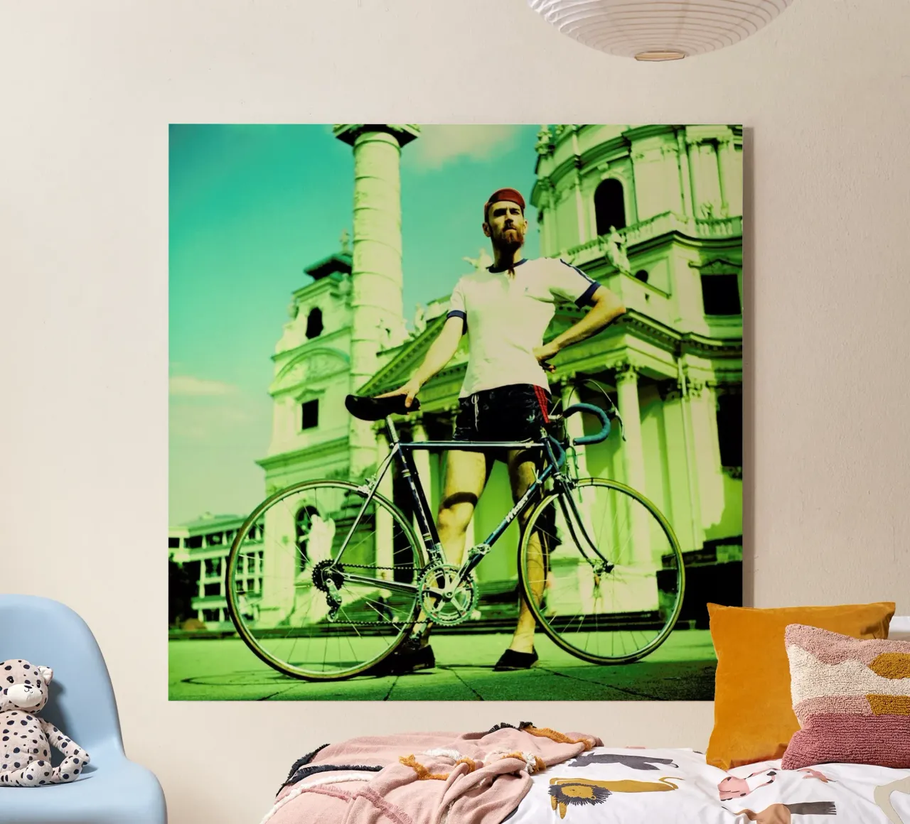 Josef 2 acrylic glass by BLAEK Design Studio