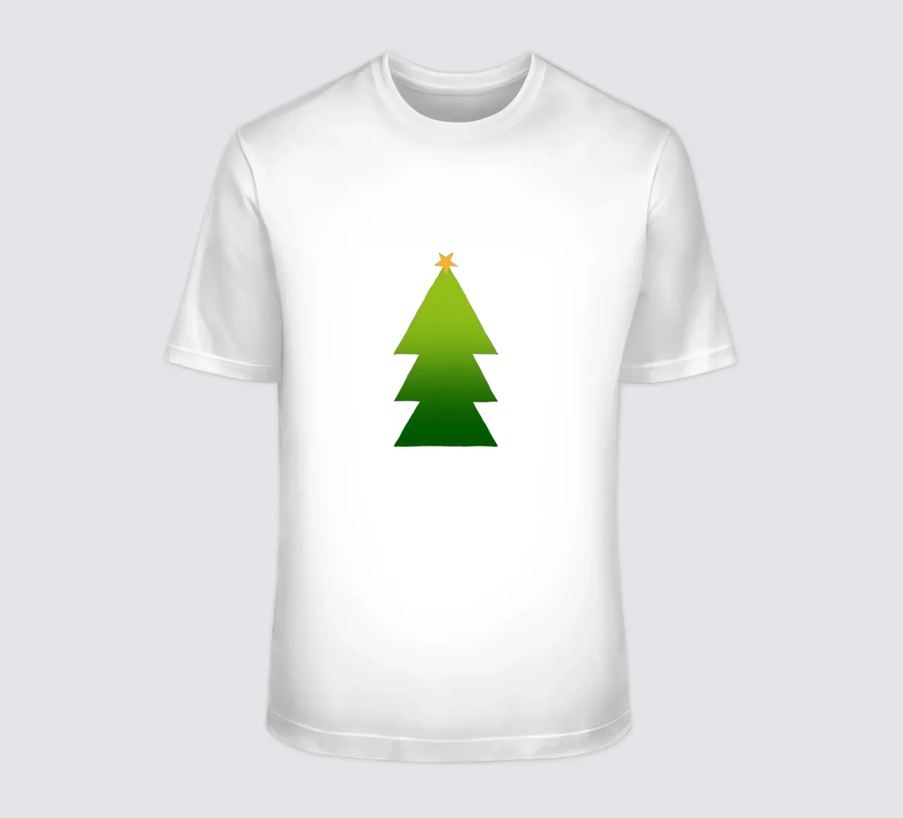 Tannenbaum Farbverlauf t-shirt da Sophie Augustin Illustration