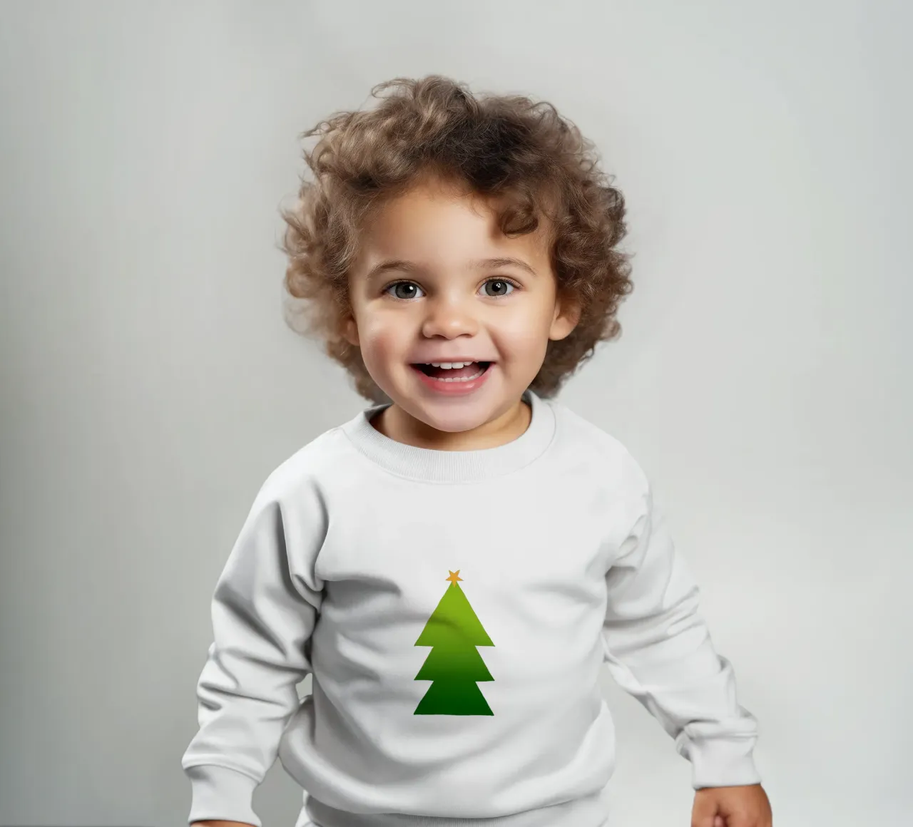 Tannenbaum Farbverlauf felpa neonato da Sophie Augustin Illustration