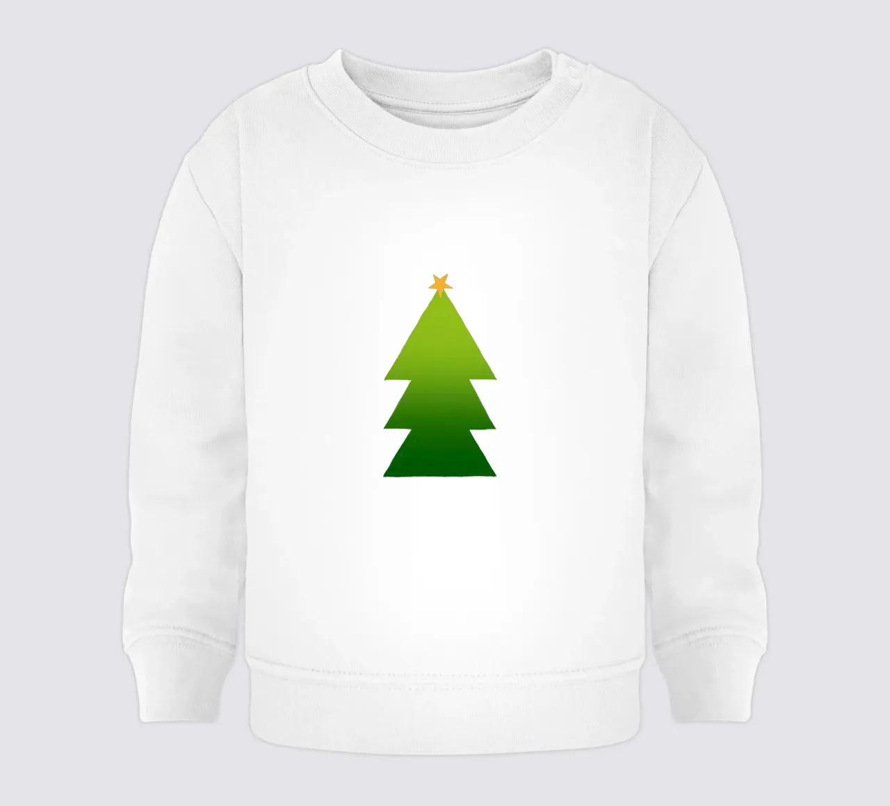 Tannenbaum Farbverlauf felpa neonato da Sophie Augustin Illustration