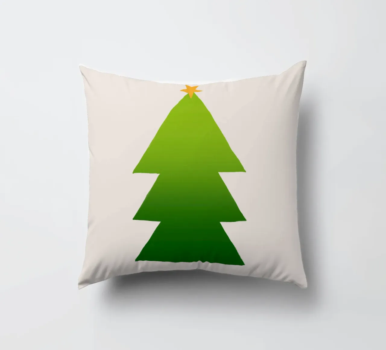 Tannenbaum Farbverlauf cuscino da Sophie Augustin Illustration