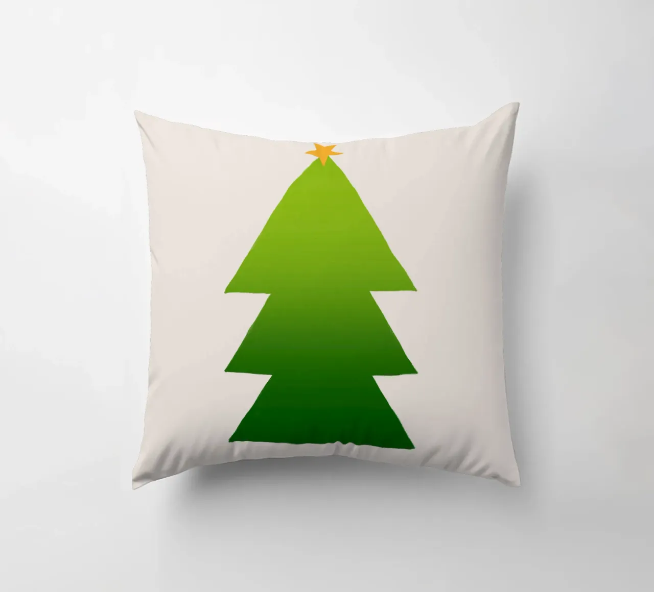 Tannenbaum Farbverlauf cuscino da Sophie Augustin Illustration