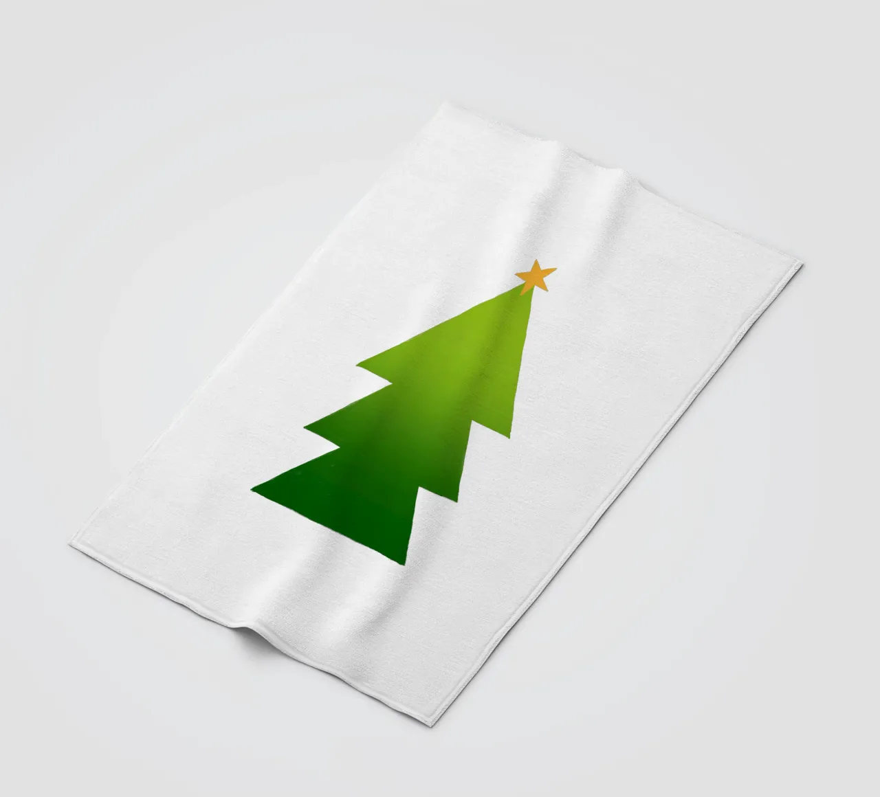 Tannenbaum Farbverlauf coperta in pile da Sophie Augustin Illustration
