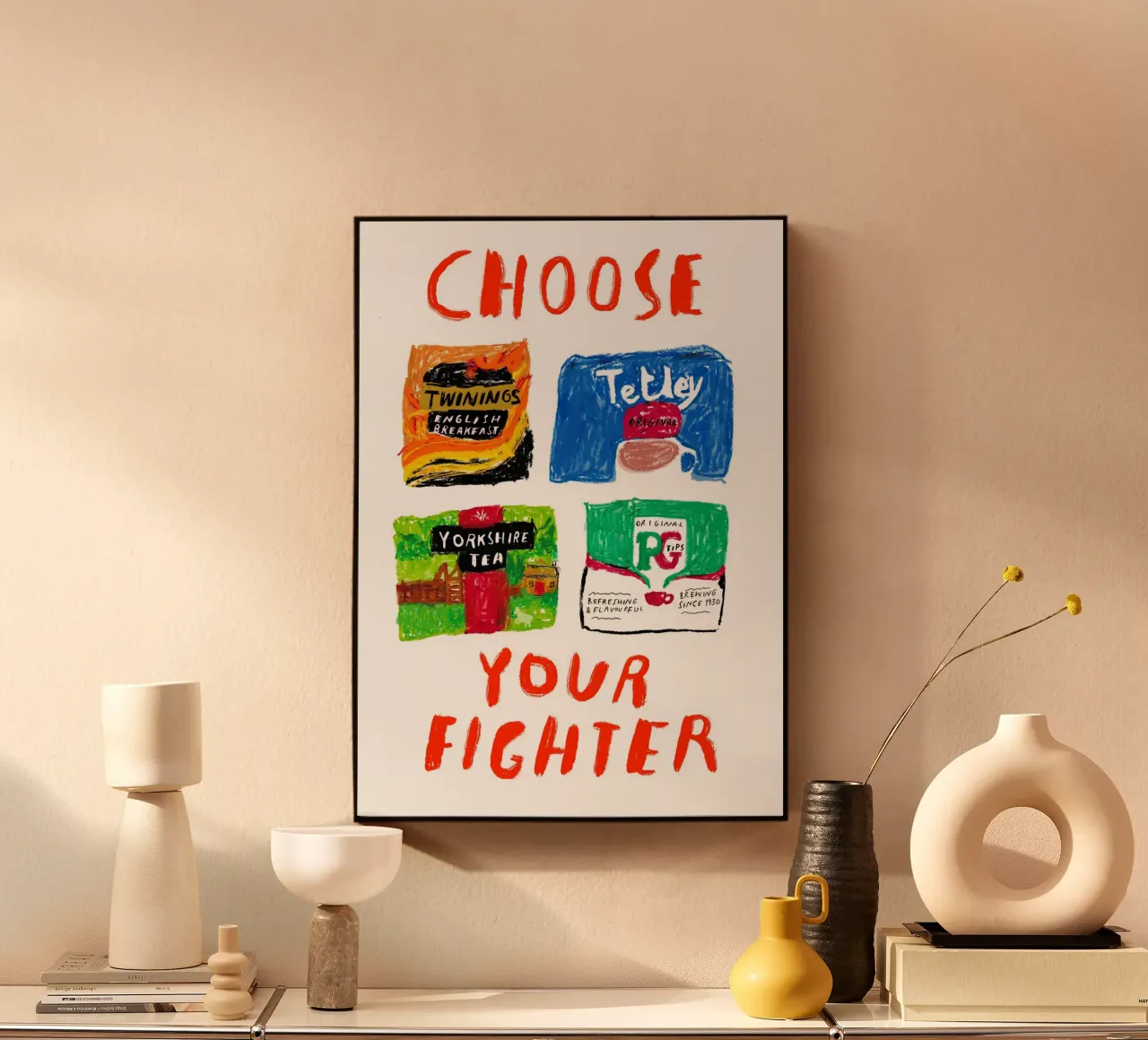 Choose Your Fighter plexiglass da Siora