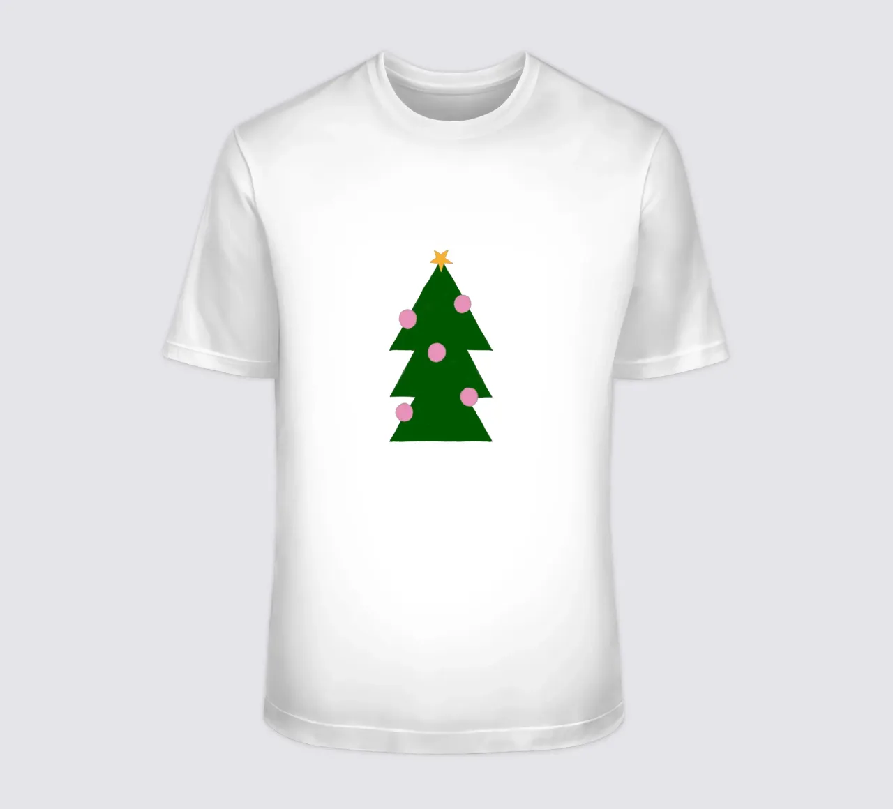 Tannenbaum mit Kugeln t-shirt da Sophie Augustin Illustration