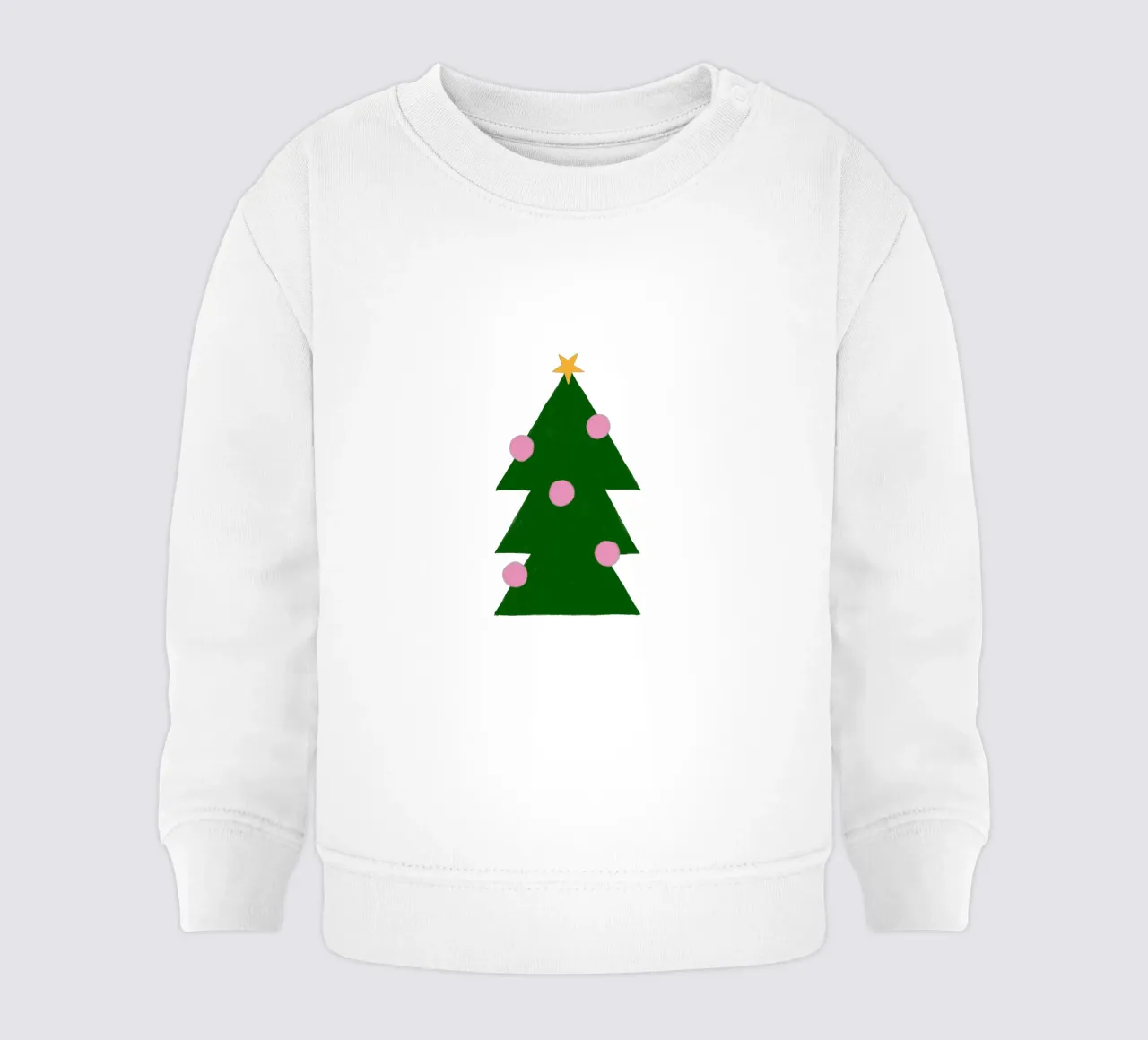 Tannenbaum mit Kugeln felpa neonato da Sophie Augustin Illustration