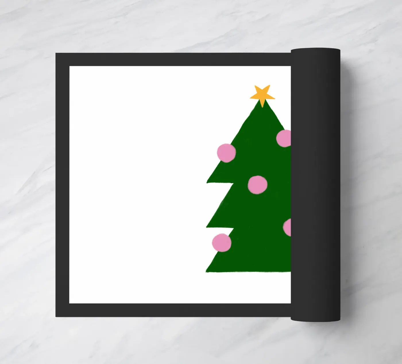 Tannenbaum mit Kugeln zerbino da Sophie Augustin Illustration